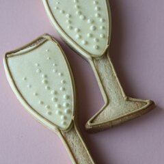 Champagne glass Cookies